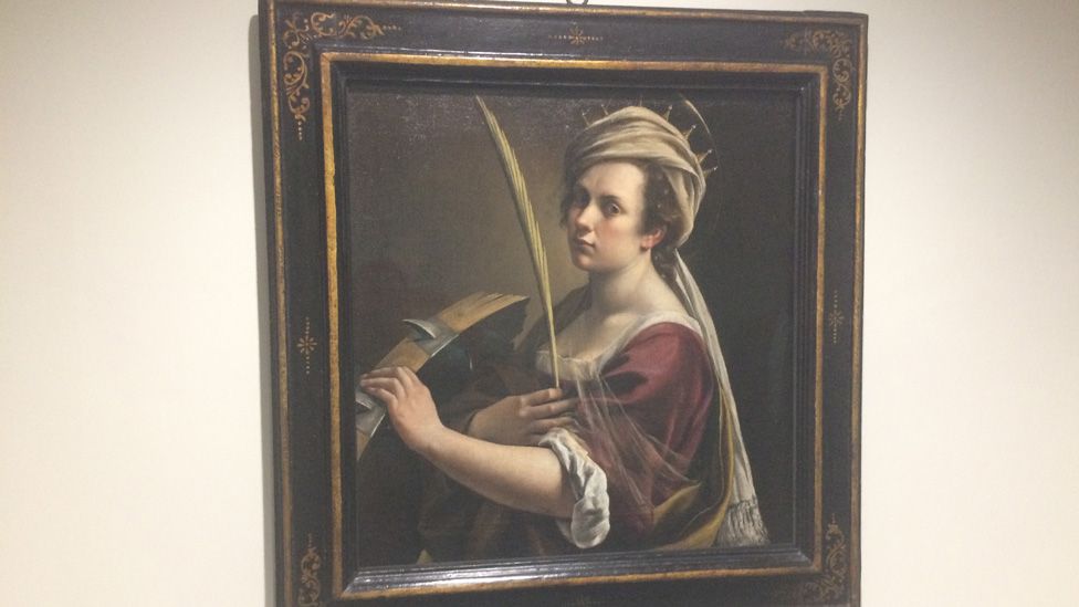 Artemisia Gentileschi portrait