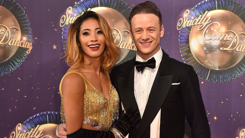 Karen and Kevin Clifton pictured in August 2017