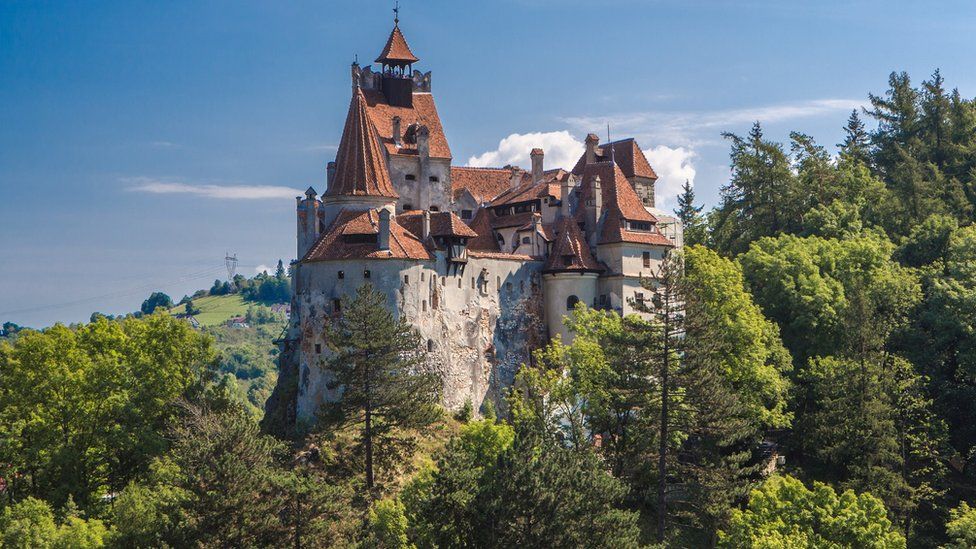 Roumanie, Transylvanie, ville de Bran, château de Bran, château de Dracula.