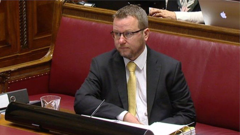 Former DUP special advisor Timothy Cairns appeared at the RHI inquiry