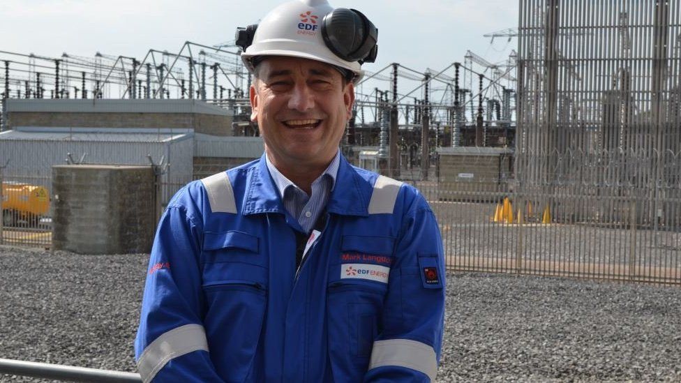 Mark Langston has worked at Hinkley B for 24 years