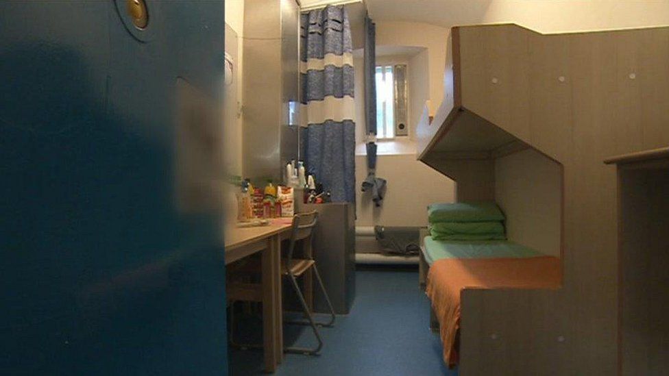 Cardiff prison cell