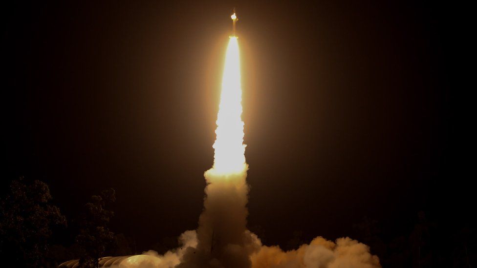 Rocket launches from Australia's Northern Territory