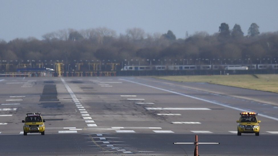 Gatwick Airport was closed after drones were spotted over the airfield
