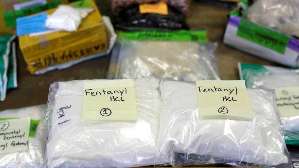 В 2021 году большинство смертей, связанных с опиоидами, в Северной Америке были связаны с незаконным производством фентанила