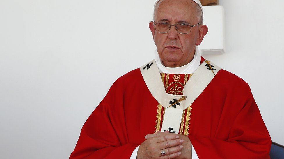 Pope Francis (pictured) has visited Cuba prior to his US visit