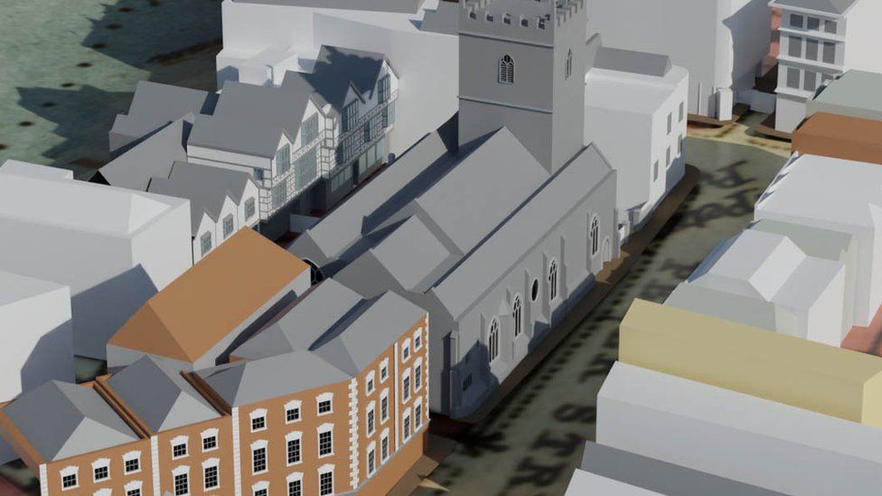 1930s Bristol city centre recreated in virtual reality BBC News