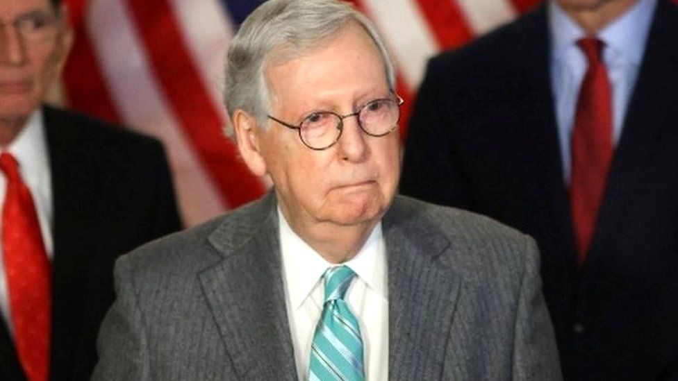 McConnell speaking to reporters