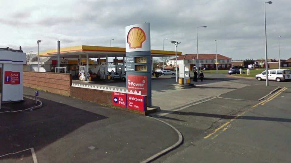 Fleetwood petrol station robbery Four men charged BBC News