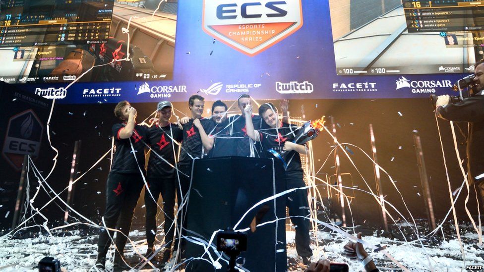 Xyp9x's team Astralis won ECS season 2
