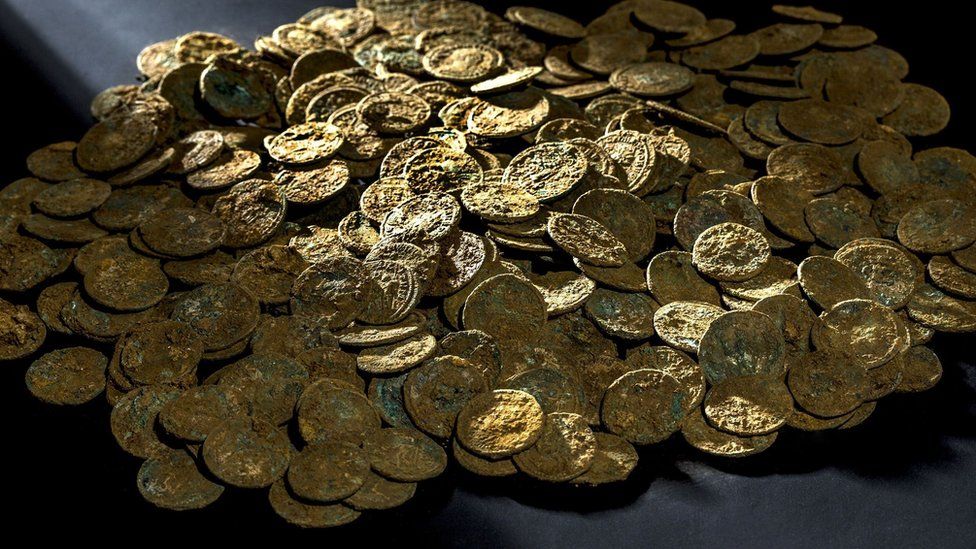 Trove of ancient Roman coins found in Switzerland - BBC News