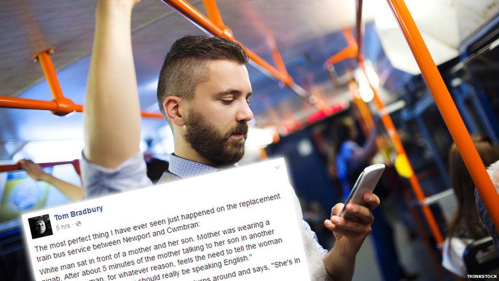 Welsh Woman On Bus Shuts Down Racist Who Told Muslim -8705