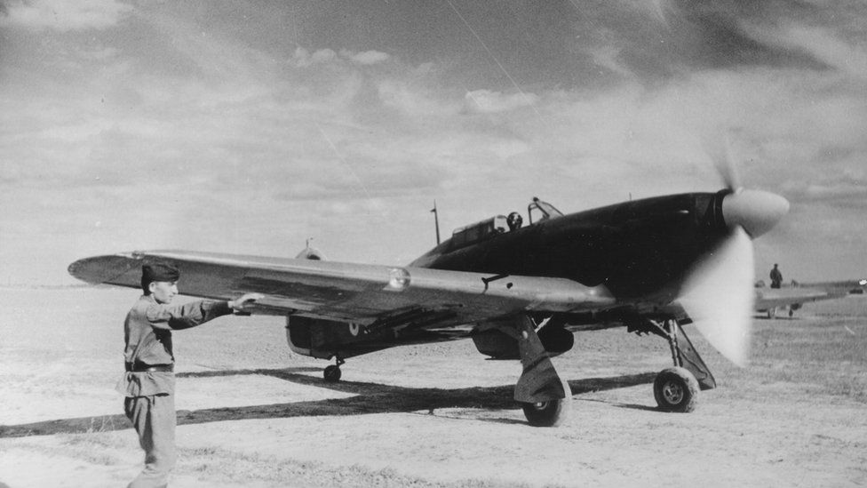 One of the Lend-Lease Hurricanes