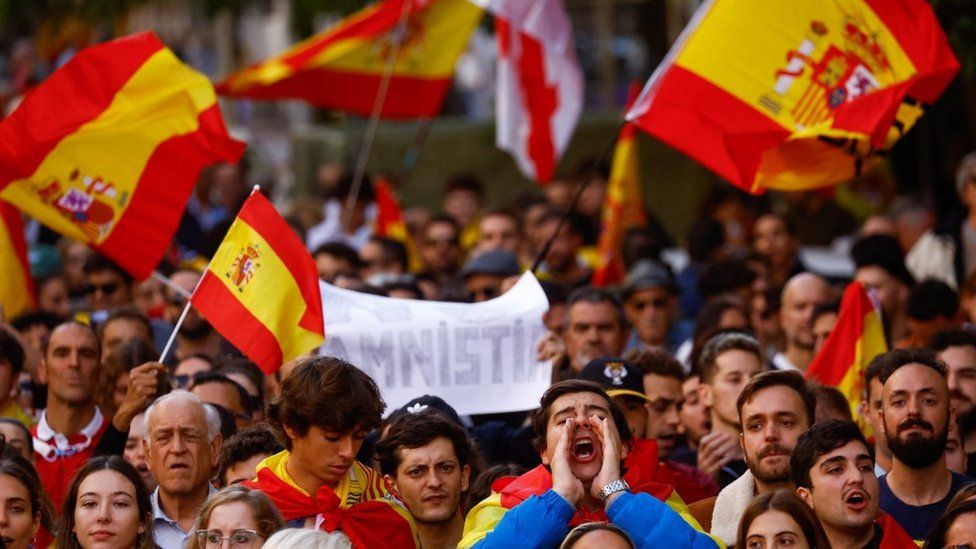 Rally in Madrid against the governing socialists