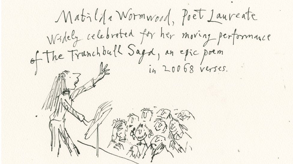 Matilda, Roald Dahl, Quentin Blake, Illustrations