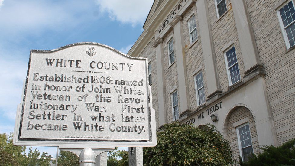 White County sign
