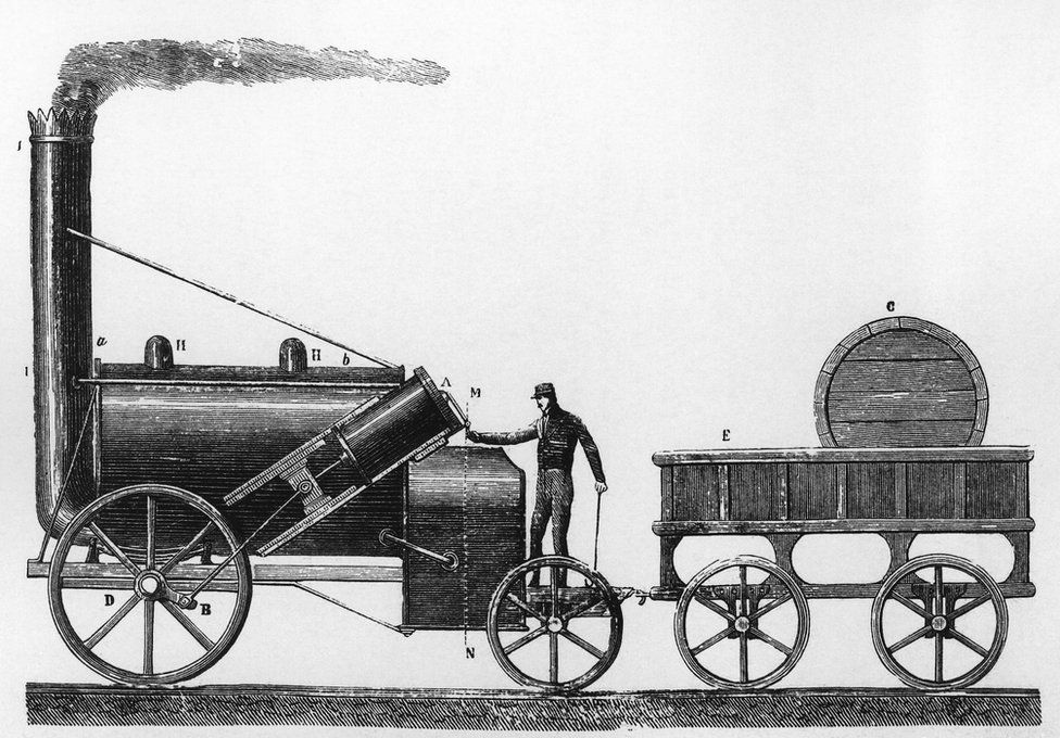 Ракета, паровоз, спроектированный и построенный Джорджем и Робертом Стивенсонами