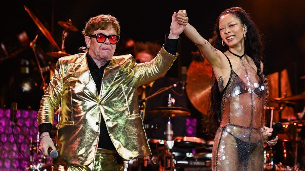 Rina Sawyama and Elton John