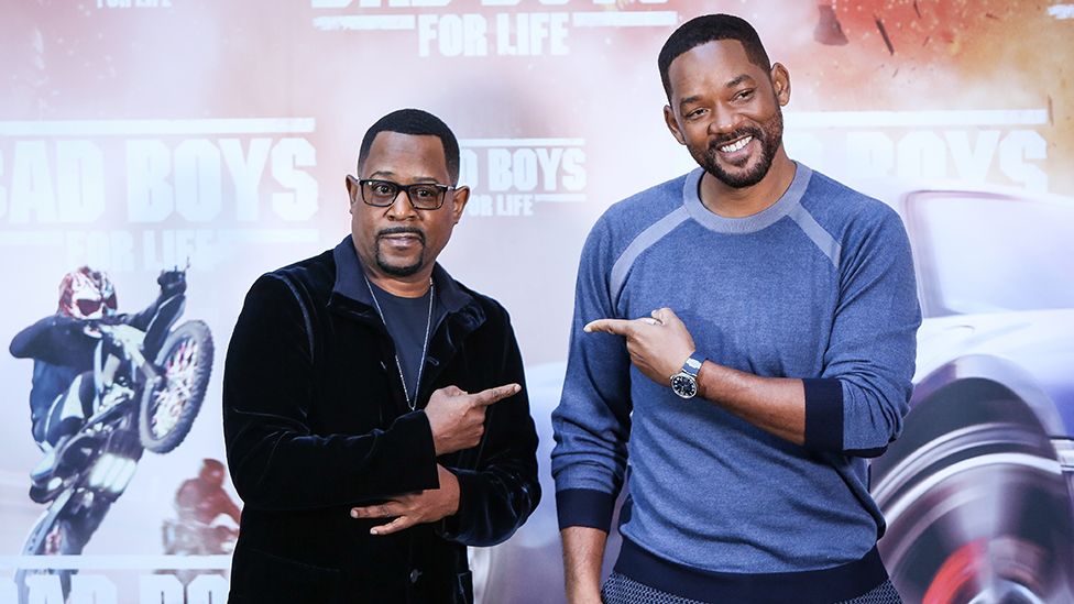 Actors Martin Lawrence and Will Smith