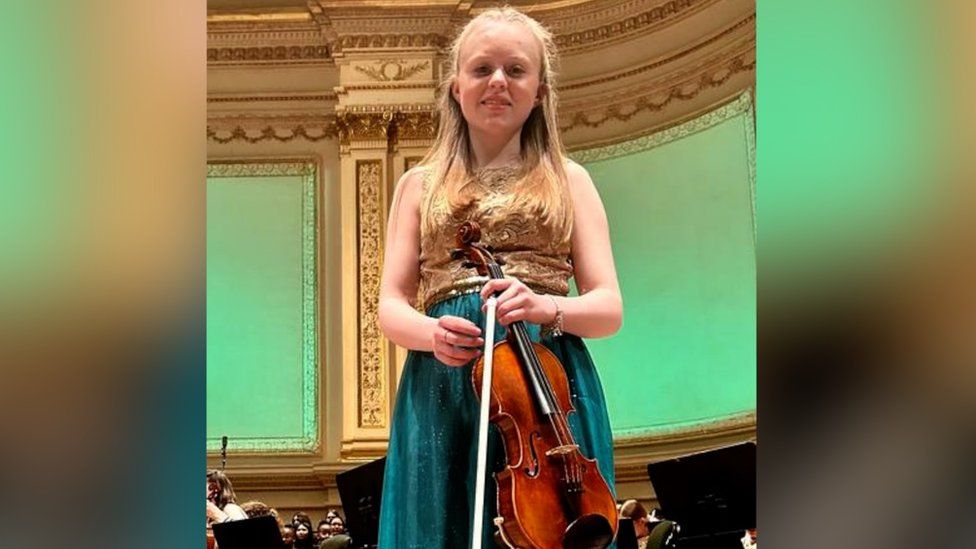 Cara had the chance to perform at New York's famous Carnegie Hall on St Patrick's Day earlier this year