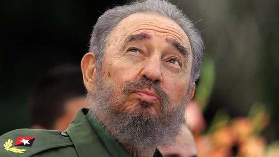 Castro making a speech in 2006