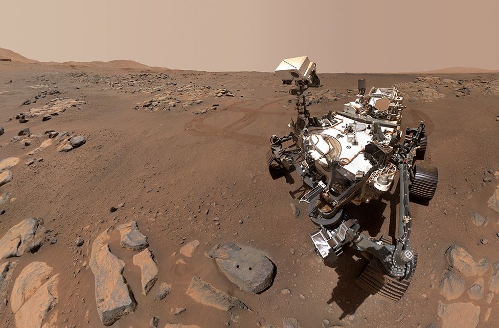 Rover perseverance Mars samples