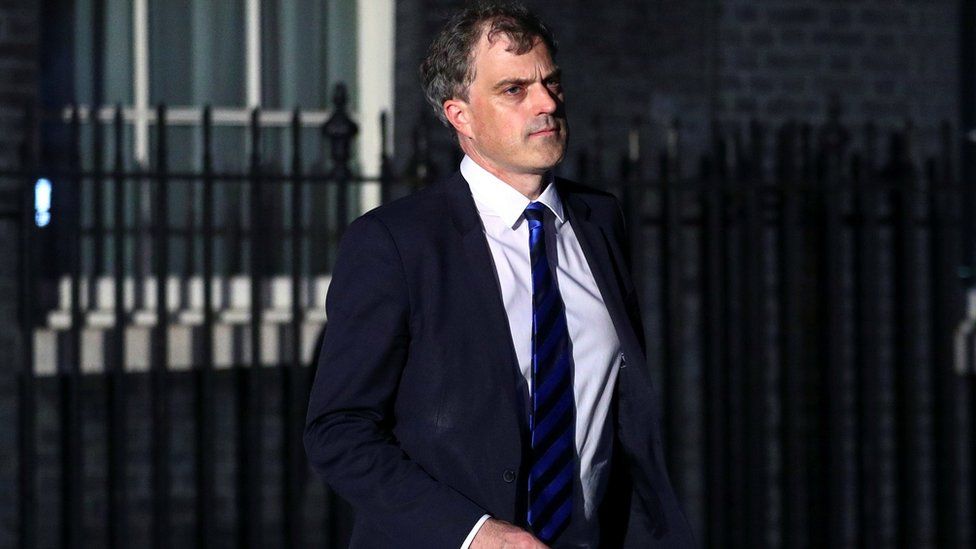 Newly appointed Northern Ireland Secretary Julian Smith leaves Downing Street