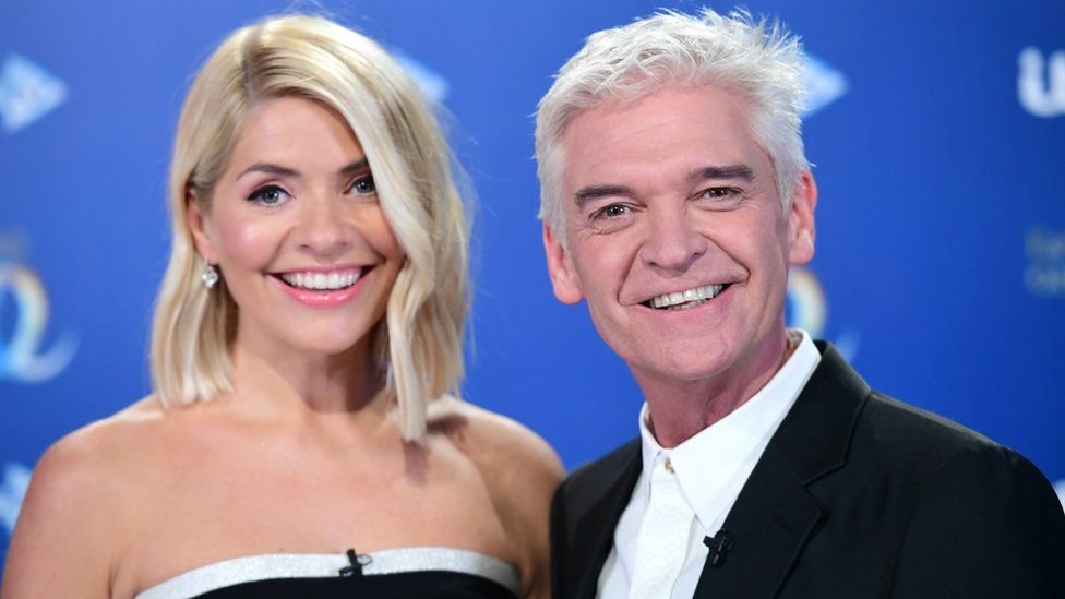 Holly Willoughby and Phillip Schofield in 2020