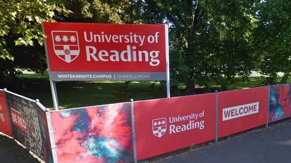 Univeristy of Reading sign