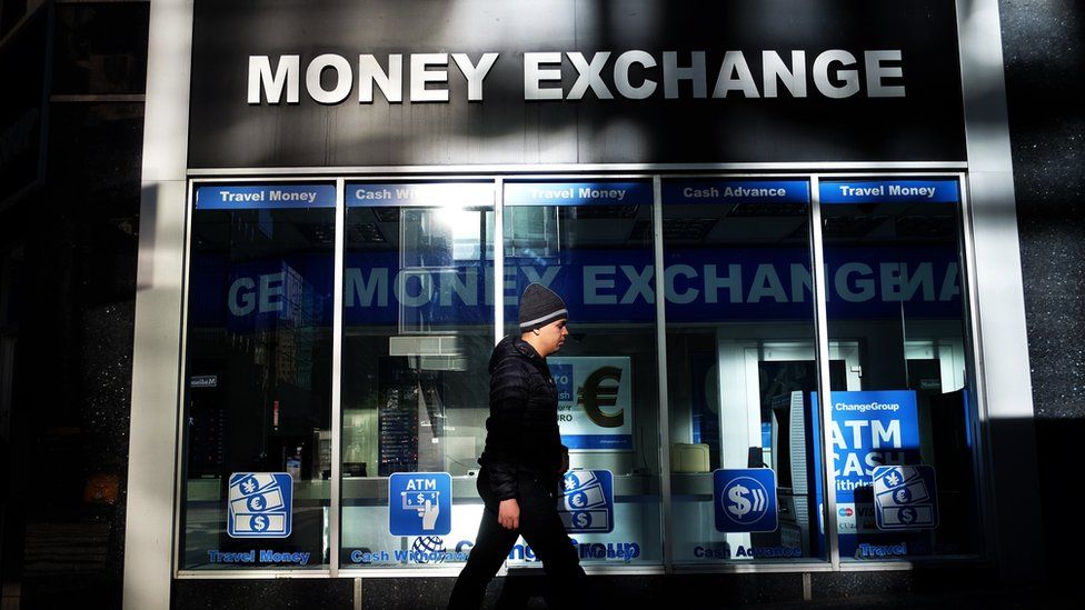 Money exchange- Digital currencies could eliminate the need to exchange currencies