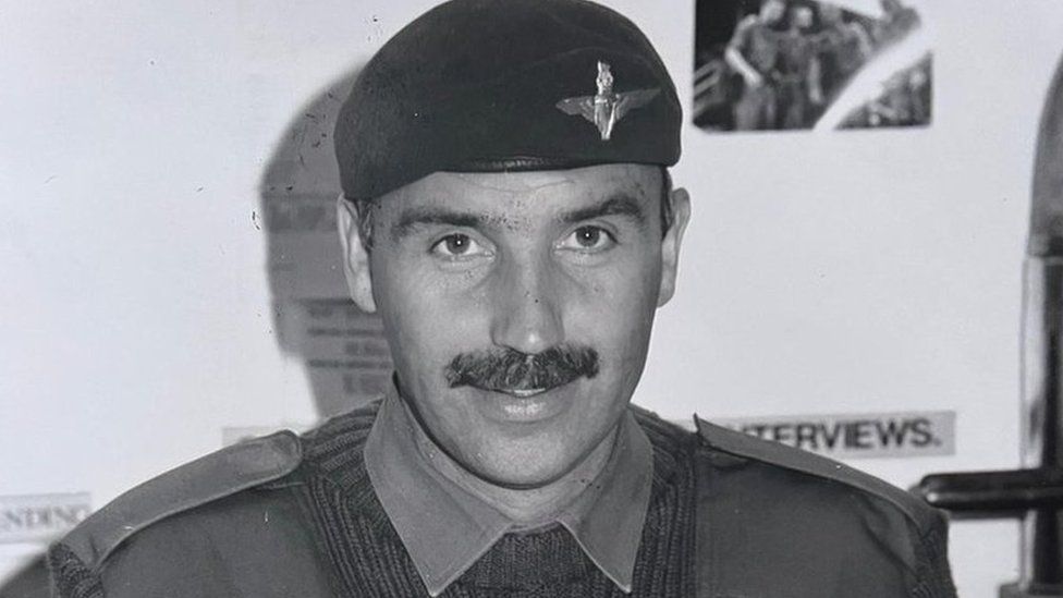 Thomas Noble in military uniform