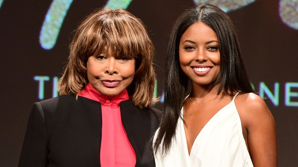 Tina Turner and Adrienne Warren