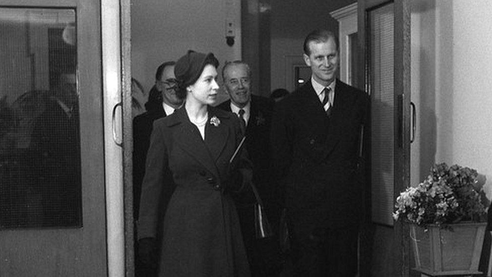 Queen Elizabeth II and the Duke of Edinburgh in 1953