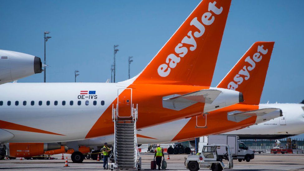 EasyJet planes