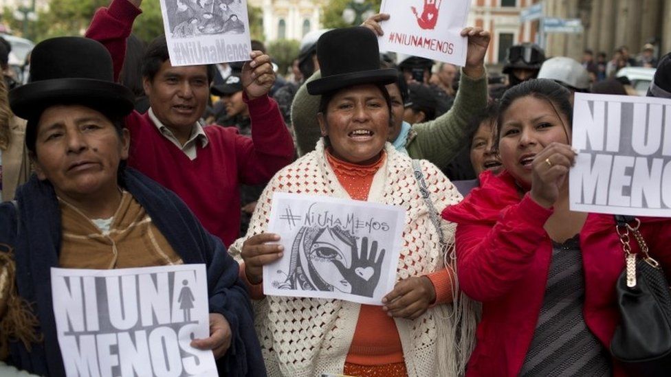 Lucia Perez case: Latin America protests against gender violence - BBC News