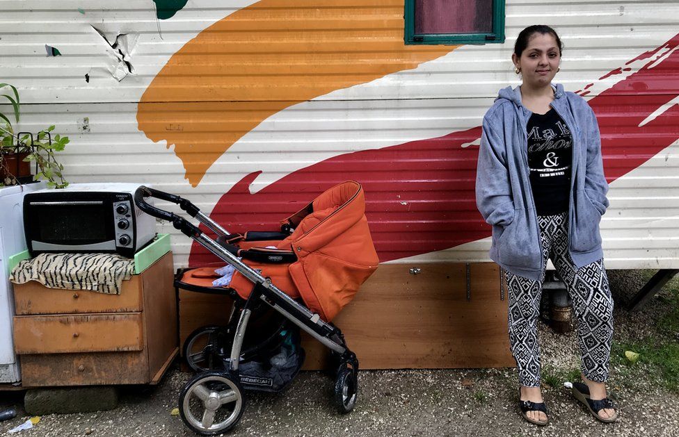Sibelgiana, 16, belongs to the Roma community