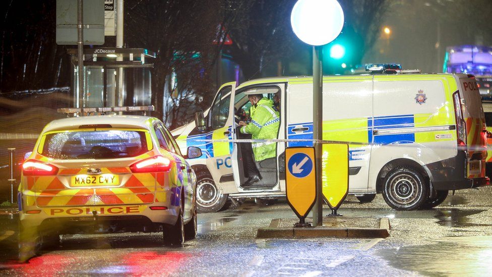 Emergency crews called to four-vehicle smash in Stockport