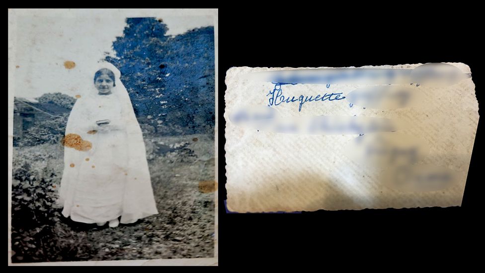 La foto de Huguette que Reg guardó en su billetera durante casi 80 años