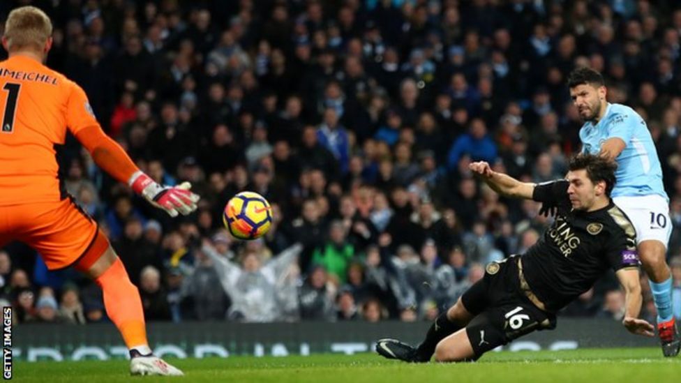 Manchester City 51 Leicester City BBC Sport