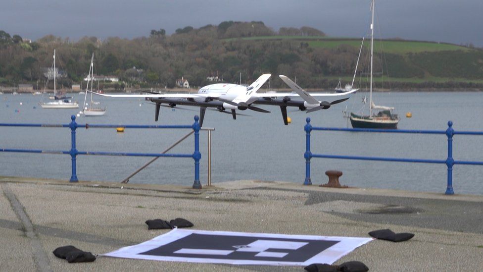Falmouth drone trial explores maritime use