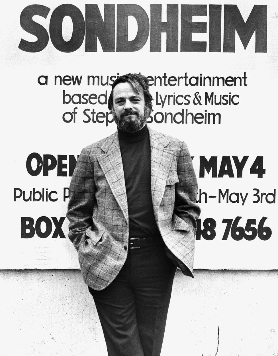 Stephen Sondheim in 1976