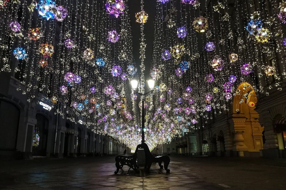 Lights in Moscow