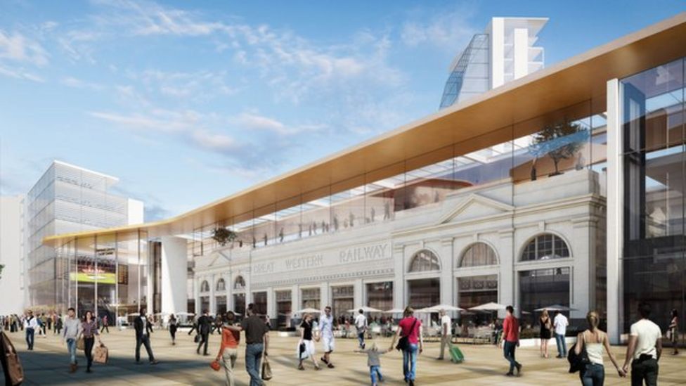New Cardiff Central railway station plans unveiled BBC News