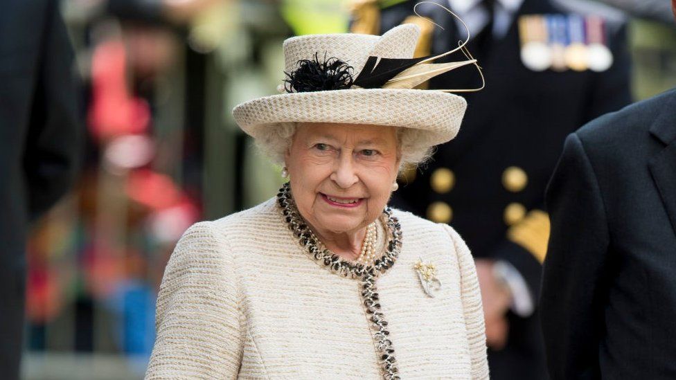 Queen Elizabeth II at the Chelmsford Cathedral to attend a service as part of the centenary celebrations of Chelmsford Diocese, 6 May 2014