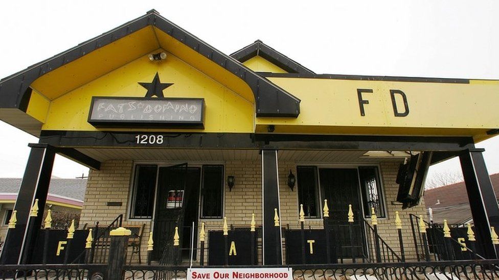 Fat's Domino's house in New Orleans
