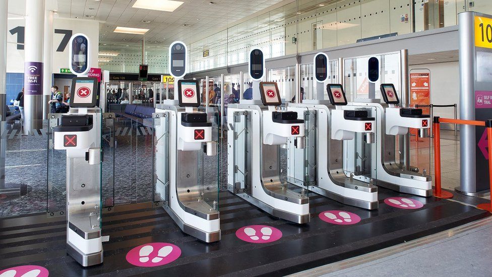 Gatwick facial recognition scanners