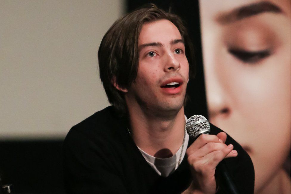 Actor Jimmy Bennett in Hollywood, 27 March 2015