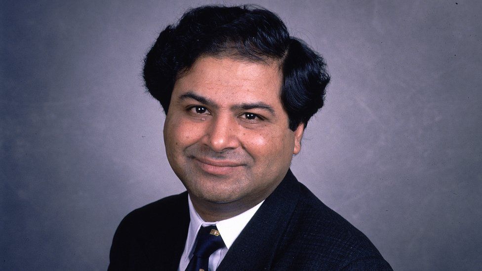 Ashok Kumar, MP for Middlesbrough South and East Cleveland in January 1997