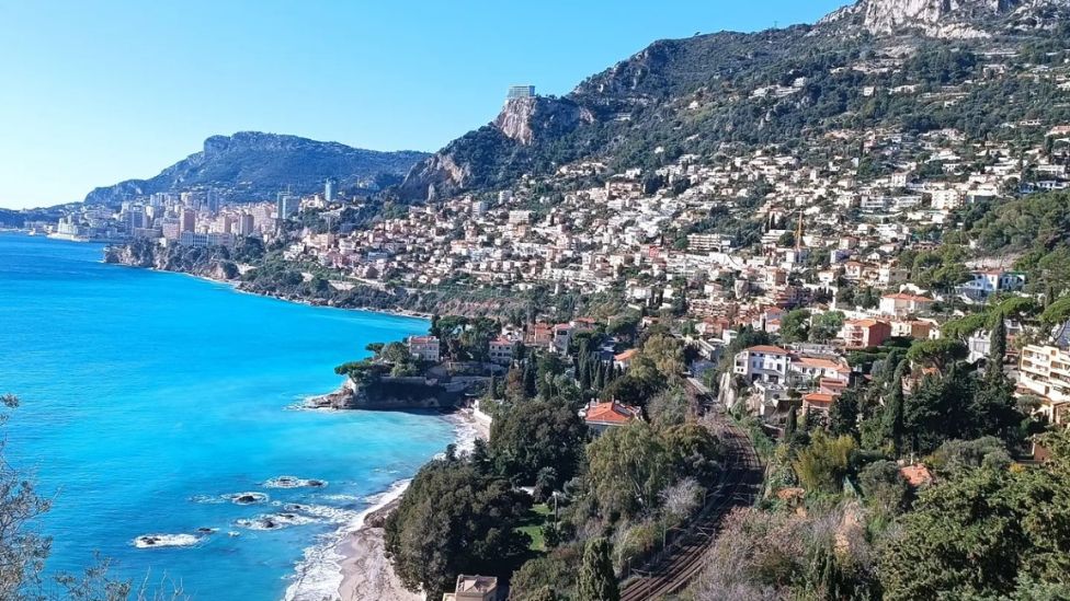 The hilltop overlooking Roquebrune-Cap-Martin was among the last photos uploaded to Facebook by Steven before he disappeared