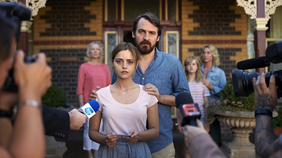 Jenna Coleman and Ewen Leslie in The Cry